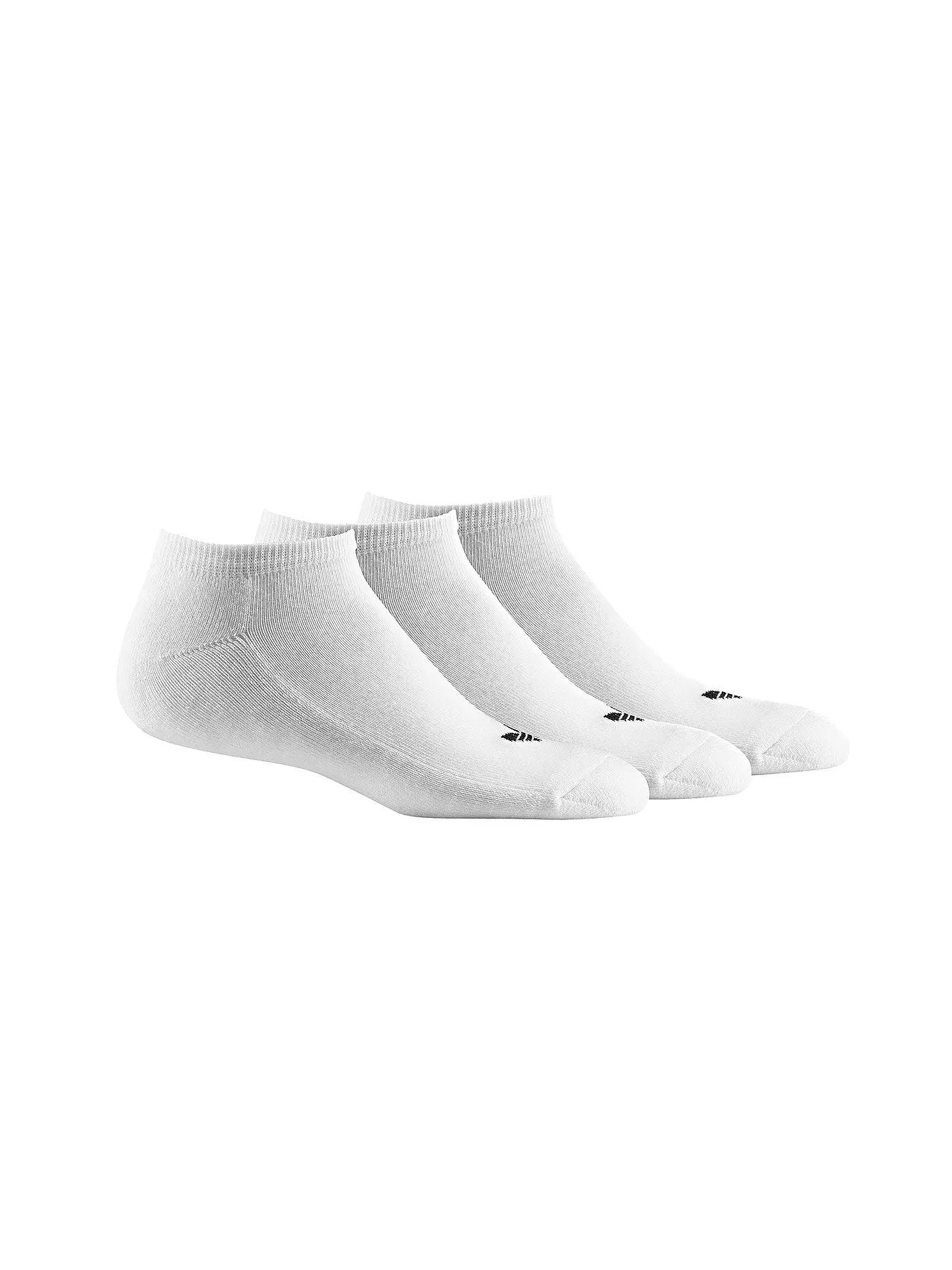 ADIDAS |  Socken 3er Pkg white black gre | weiss